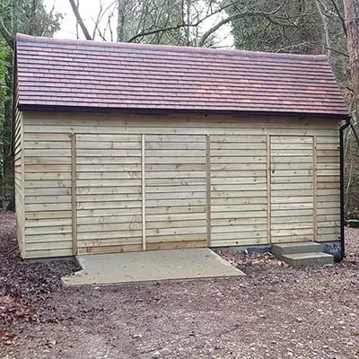 garage rear